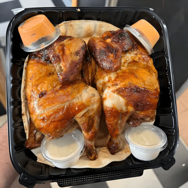 Rotisserie BOGO 50% Combo (1 Hour Wait Time).