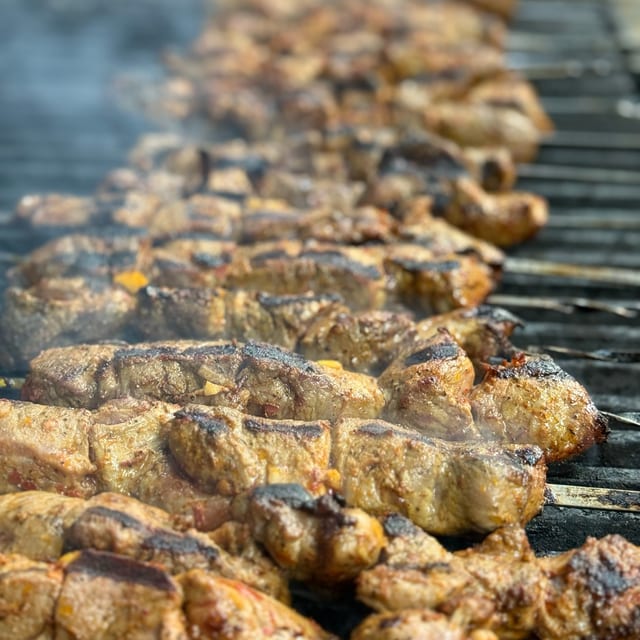 Shish Kebab Skewer.