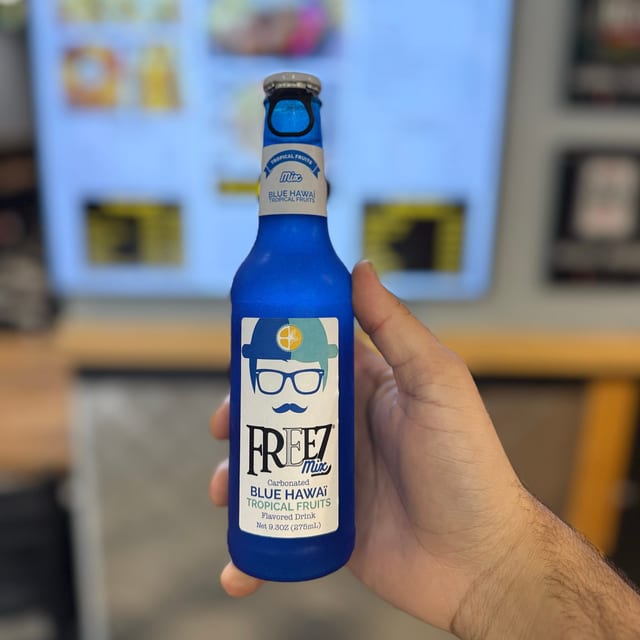 Freeze Blue Hawaii.