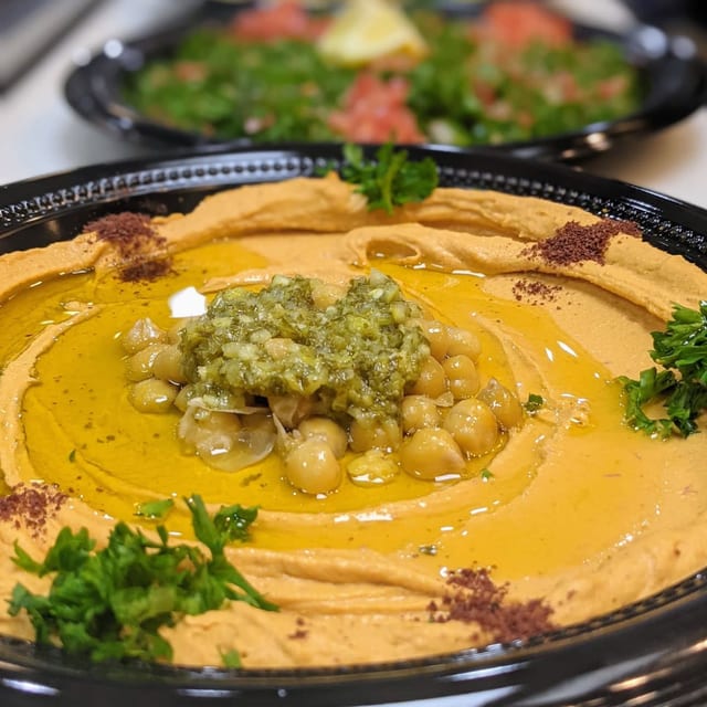Spicy Hummus.