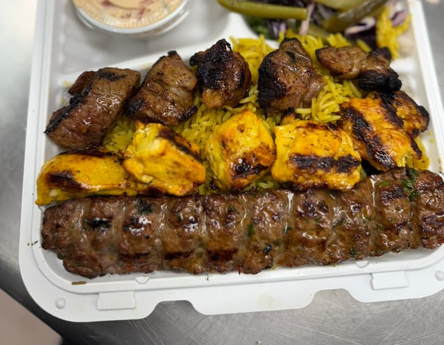 Mix Kebab Plate.