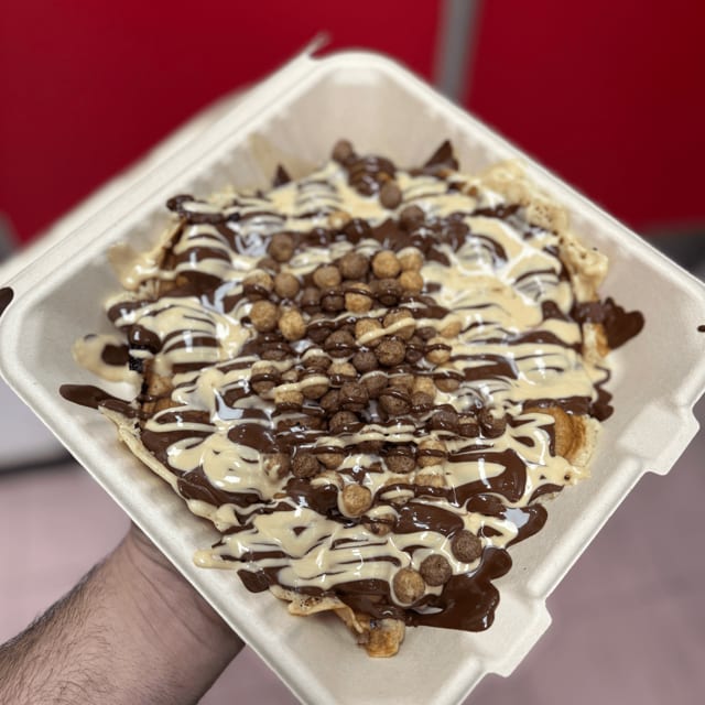 Reeses Bubble Waffle.